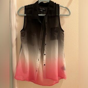 Metal Mulisha Maiden Kandy Ombré Sleeveless